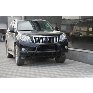 Defensa Delantera WT003 Negra Acero Inoxidable foto 4