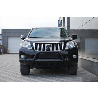 Defensa Delantera WT003 Negra Acero Inoxidable foto 3