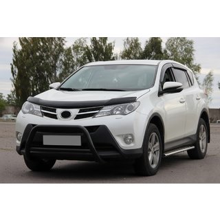 Defensa Delantera WT003 Negra Acero Inoxidable Toyota Rav 4 2013-2018 foto 3