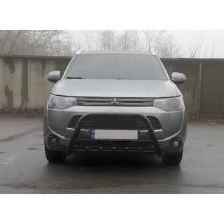 Defensa Delantera WT004 Negra (Acero Inoxidable) foto 2