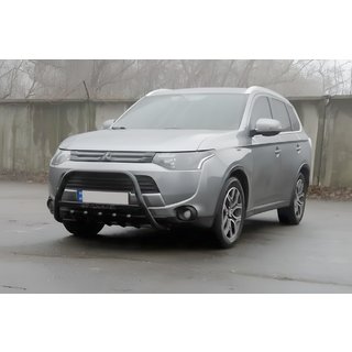Defensa Delantera WT004 Negra (Acero Inoxidable) foto 3
