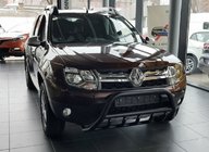 Renault Duster 2008–2017 Defensa delantera sin logotipo WT003 Negra (acero inoxidable) foto 7