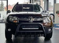 Renault Duster 2008–2017 Defensa delantera sin logotipo WT003 Negra (acero inoxidable) foto 4