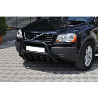 Defensa Delantera WT003 Negra (Acero Inoxidable) Volvo XC90 2002-2014 foto 1