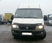 Fiat Ducato 1995-2006 Defensa Delantera WT003 Negra (Acero Inoxidable) foto 1