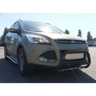 Defensa Delantera WT004 Negra (Acero Inoxidable) foto 1