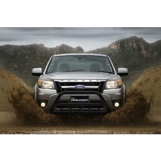 Defensa Delantera WT003 Negra Acero Inoxidable Ford Ranger 2007-2011 foto 1