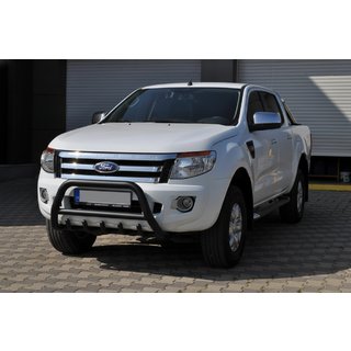 Protector Frontal WT003 Negro (Acero Inoxidable) Ford Ranger 2011–2022 foto 4