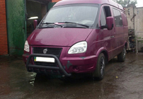 GAZelle 1998- Defensa Delantera WT003 Negra (Acero Inoxidable) foto 3