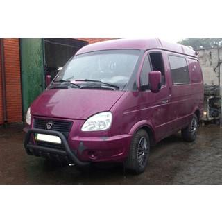Defensa Delantera WT003 Negra (Acero Inoxidable) GAZelle 1998- foto 4