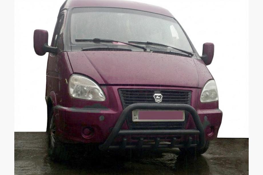 GAZelle 1998- Defensa Delantera WT003 Negra (Acero Inoxidable) Image