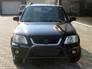 Honda CRV 2001-2006 Defensa Delantera WT003 Negra (Acero Inoxidable) foto 4