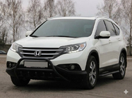 Honda CRV 2012-2016 Protector Frontal WT003 Negro (Acero Inoxidable) foto 5