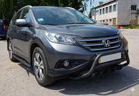 Honda CRV 2012-2016 Protector Frontal WT003 Negro (Acero Inoxidable) foto 3