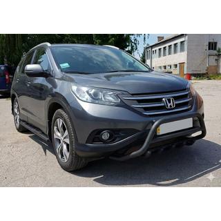 Protector Frontal WT003 Negro (Acero Inoxidable) Honda CRV 2012-2016 foto 3