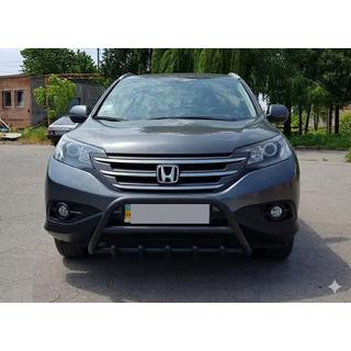Protector Frontal WT003 Negro (Acero Inoxidable) Honda CRV 2012-2016 foto 1