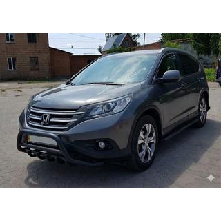 Protector Frontal WT003 Negro (Acero Inoxidable) Honda CRV 2012-2016 foto 4