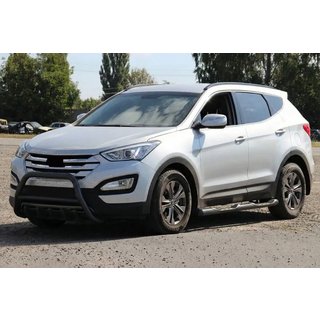 Defensa Delantera WT003 Negra (Acero Inoxidable) foto 1