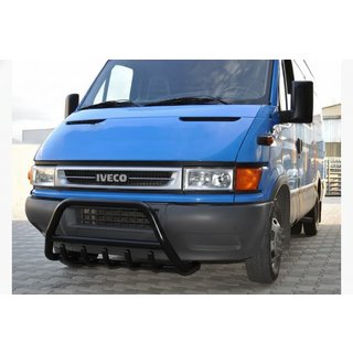 Defensa Delantera WT003 Negra Iveco Daily 1999-2006 foto 1