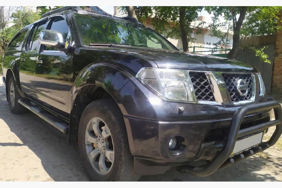 Nissan Pathfinder R51 2005-2014 Defensa Delantera WT003 Negra Acero Inoxidable Image