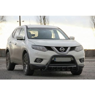 Defensa Delantera WT003 Negra Acero Inoxidable foto 1