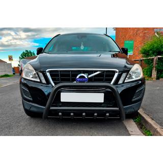 Defensa Delantera WT003 Negra Acero Inoxidable Volvo XC60 2009-2017 foto 3