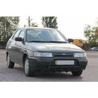 Defensa Delantera WT003 Negra 60mm (Acero Inoxidable) foto 2