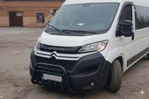 Fiat Ducato 2006-2025 Defensa Delantera WT003 Negra (Acero Inoxidable) foto 5