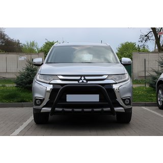 Defensa Delantera WT003 Negra (Acero Inoxidable) foto 4