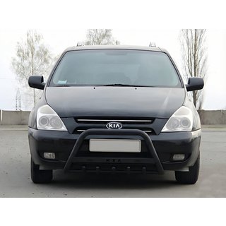 Defensa Delantera WT004 Negra (Acero Inoxidable) foto 1