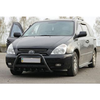 Defensa Delantera WT004 Negra (Acero Inoxidable) foto 3