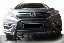 Honda CRV 2017-2022 Protector Frontal WT003 Negro (2016-2019, Acero Inoxidable) foto 1