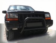 Jeep Grand Cherokee WJ 1999-2004 Defensa Delantera WT003 Negra foto 1