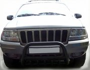 Jeep Grand Cherokee WK 2004-2010 Defensa Delantera WT003 Negra foto 3
