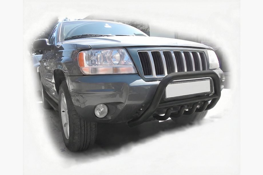Jeep Grand Cherokee WK 2004-2010 Defensa Delantera WT003 Negra Image