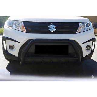 Defensa Delantera WT003 Negra Acero Inoxidable Suzuki Vitara 2015- foto 1
