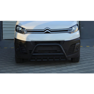 Defensa Delantera WT003 Negra Acero Inoxidable Peugeot Expert 2017- foto 4