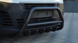 Toyota Proace 2016- Defensa Delantera WT003 Negra Acero Inoxidable foto 1