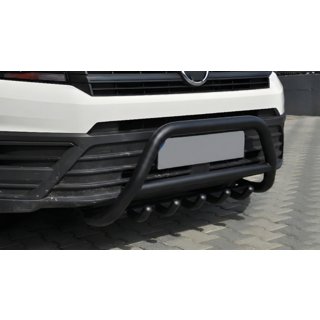 Defensa Delantera WT003 Negra Acero Inoxidable Man TGE 2017- foto 1