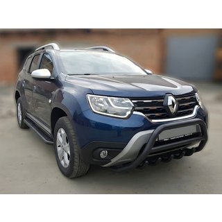 Defensa delantera sin logotipo WT003 Negra (acero inoxidable) foto 1