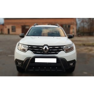 Defensa Delantera con Inscripción WT004 Negra (Acero Inoxidable) foto 3