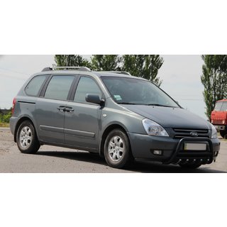 Defensa Delantera WT003 Negra Acero Inoxidable foto 3