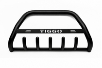 Chery Tiggo 1 2005-2016 Defensa Delantera WT004 Negra (Acero Inoxidable) foto 1