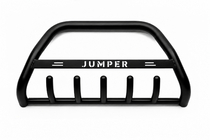 Citroen Jumper 1995-2006 Defensa Delantera WT004 Negra (Acero Inoxidable) foto 1