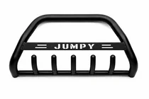 Citroen Jumpy 2007–2017 Defensa Delantera WT004 Negra (Acero Inoxidable) foto 1