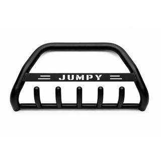 Defensa Delantera WT004 Negra (Acero Inoxidable) Citroen Jumpy 2007–2017