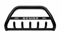 Fiat Scudo 1996-2007 Defensa Delantera WT004 Negra (Acero Inoxidable) foto 1