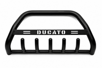 Fiat Ducato 1995-2006 Defensa Delantera WT004 Negra (Acero Inoxidable) foto 1