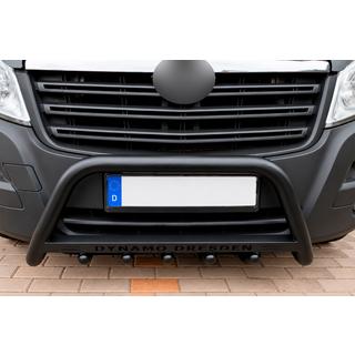 Defensa Delantera WT004 Negra (Acero Inoxidable) foto 1