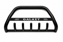 Ford Galaxy 1995-2006 Defensa Delantera WT004 Negra (Acero Inoxidable) foto 1